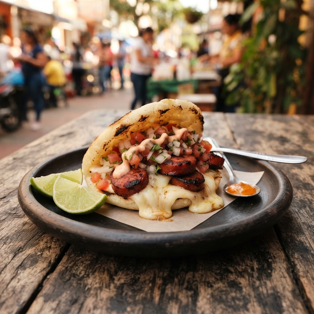 Arepa de huevo especial